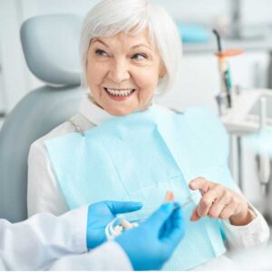 an oral surgery patient consultation