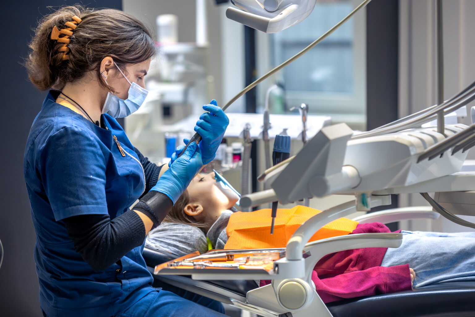 impacted canine extraction